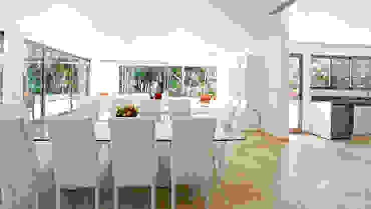 Enrique Cabrera Arquitecto Modern dining room