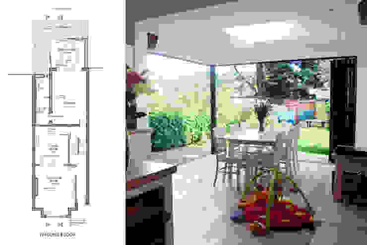 East Finchley, Barnet N2, London | House extension GOAStudio London residential architecture limited غرفة السفرة