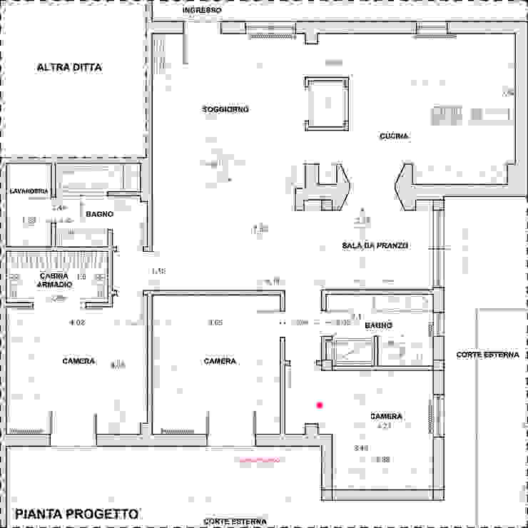Pianta di Progetto Studio Proarch