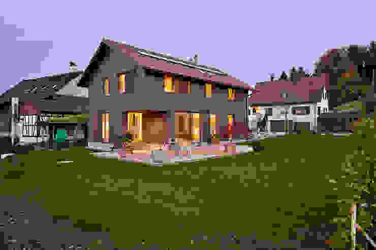 EFH Huggenberg, Giesser Architektur + Planung Giesser Architektur + Planung Wiejskie domy