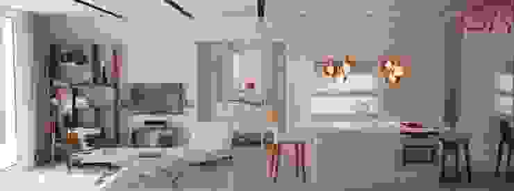 Salas de estar clássicas por Дизайн студия Ольги Кондратовой Clássico