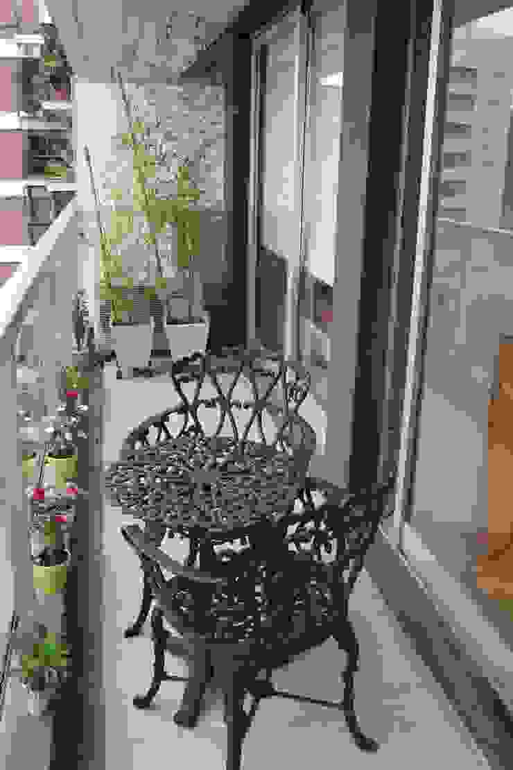 Dto. Palermo, Arquitectura Laura Napoli Arquitectura Laura Napoli Eclectic style balcony, porch & terrace