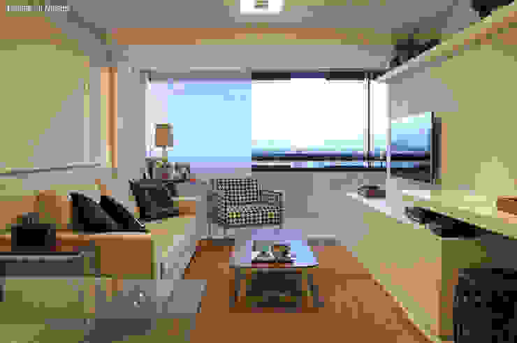 Ju Nejaim Arquitetura Salas modernas