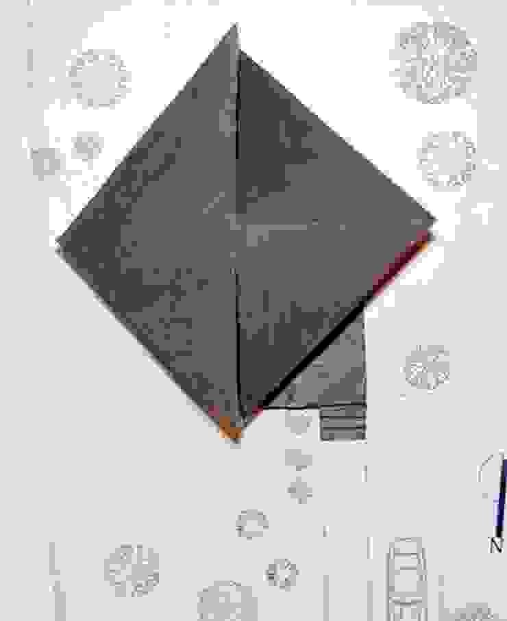 加藤將己/将建築設計事務所 Nowoczesne domy