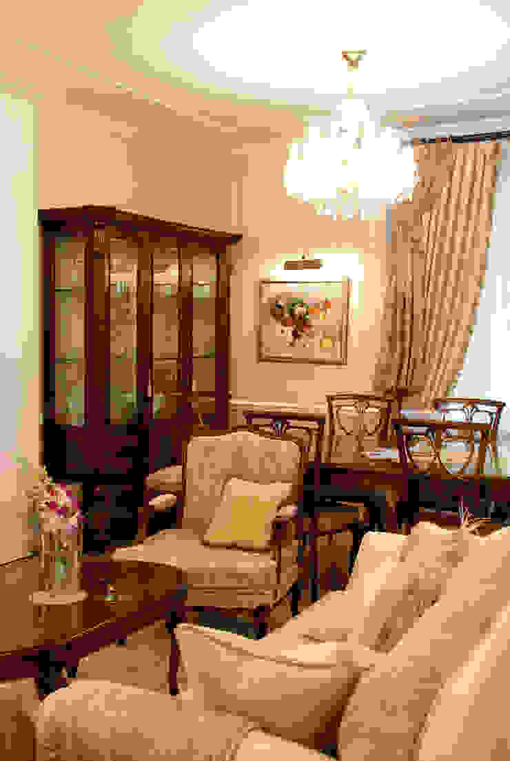 D&T Architects Klassische Wohnzimmer