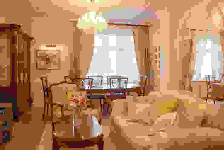 D&T Architects Klassische Wohnzimmer