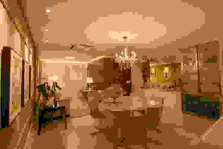 Salas de estar ecléticas por Passo3 Arquitetura Eclético