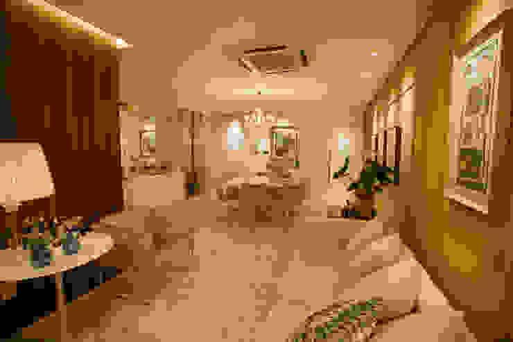 Salas de estar ecléticas por Passo3 Arquitetura Eclético