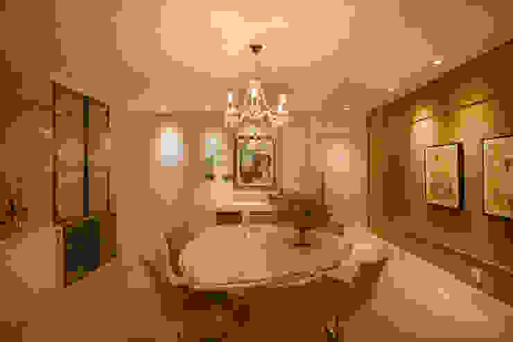 Salas de estar ecléticas por Passo3 Arquitetura Eclético