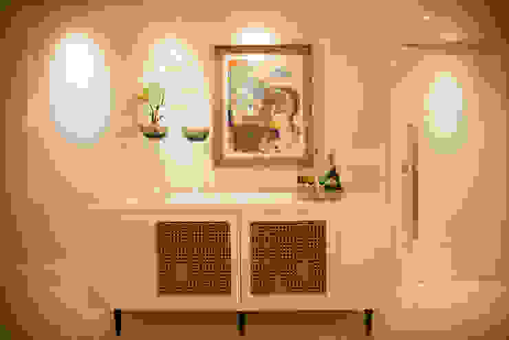 Salas de estar ecléticas por Passo3 Arquitetura Eclético