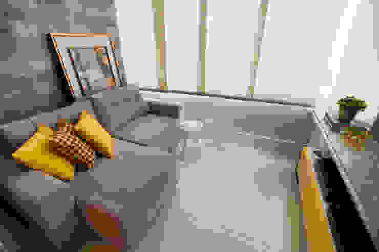 Salas multimédia ecléticas por Passo3 Arquitetura Eclético