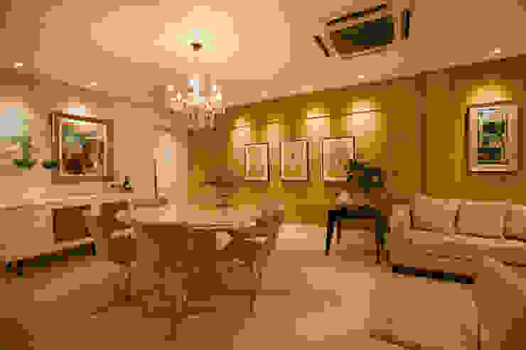 Salas de estar ecléticas por Passo3 Arquitetura Eclético