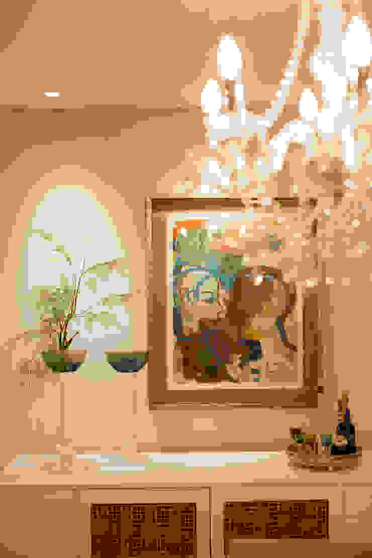 Salas de estar ecléticas por Passo3 Arquitetura Eclético