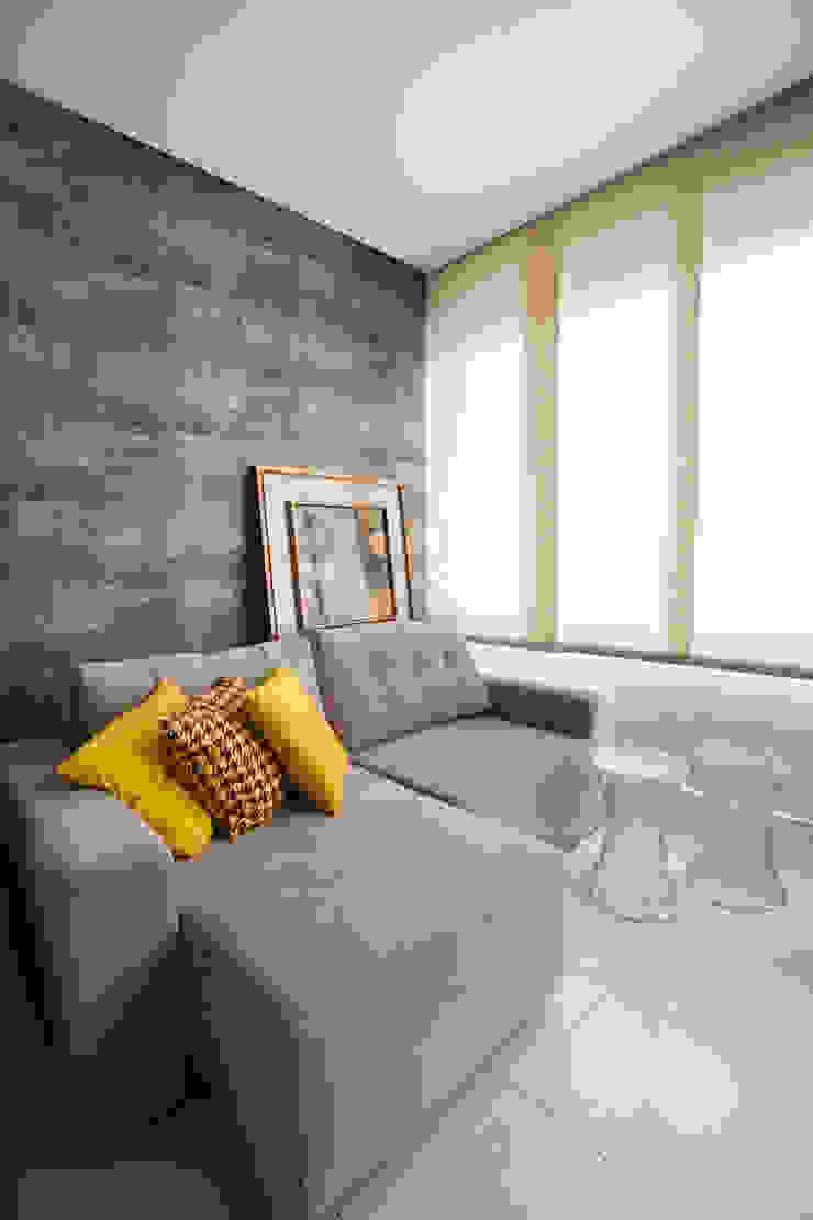 Salas multimédia ecléticas por Passo3 Arquitetura Eclético