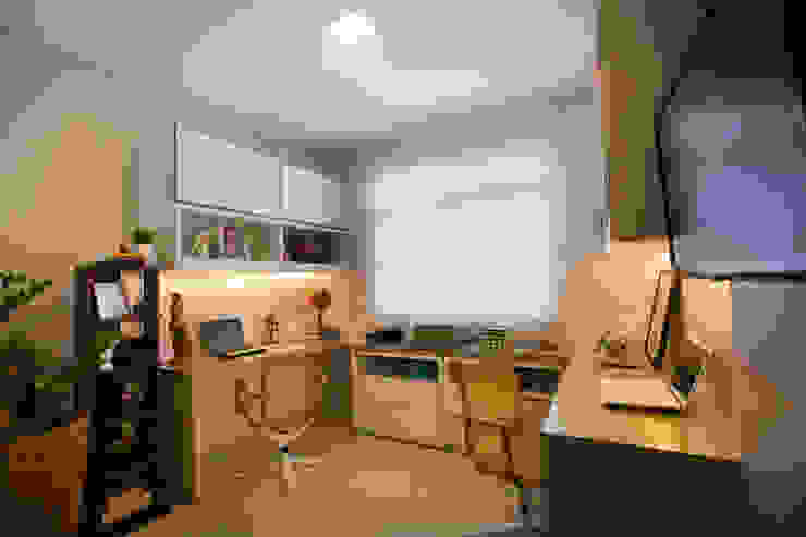 Espaços de trabalho ecléticos por Passo3 Arquitetura Eclético