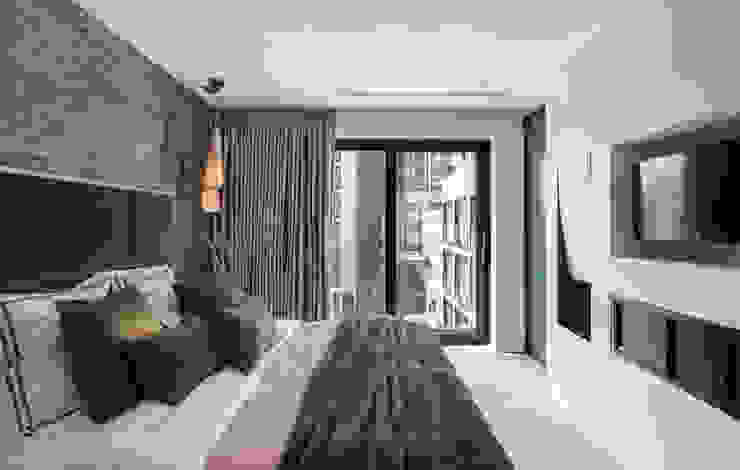 Roman House Penthouse The Manser Practice Architects + Designers Modern style bedroom