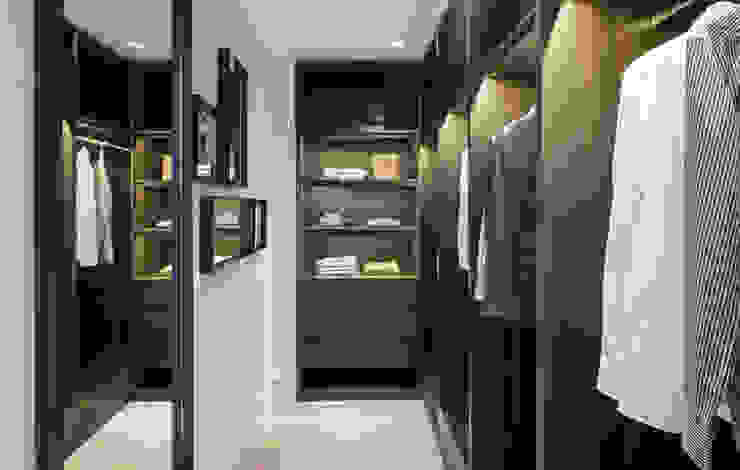 Roman House Penthouse The Manser Practice Architects + Designers Modern dressing room