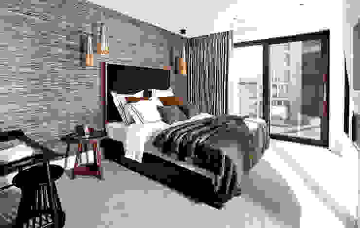 Roman House Penthouse The Manser Practice Architects + Designers Modern bathroom