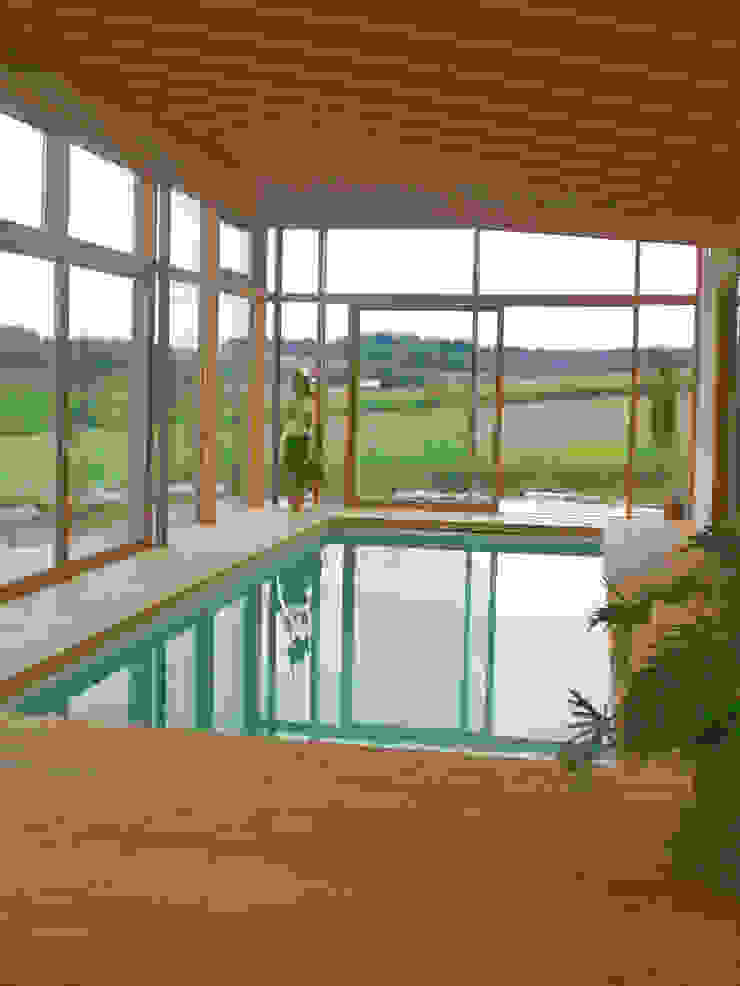 Indoor-Pool Moserarchitekten Moderne Pools