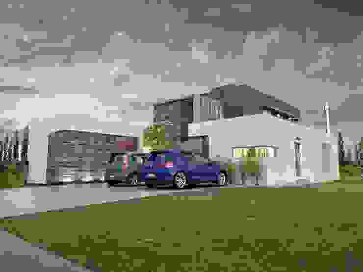 Chazarreta-Tohus-Almendra Moderne huizen