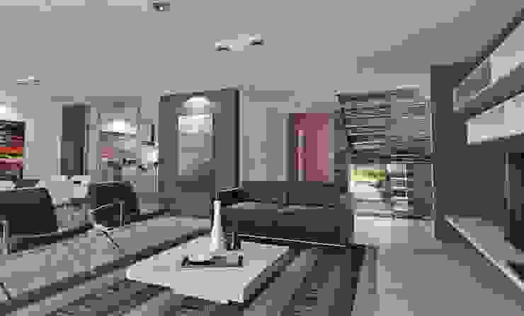 Chazarreta-Tohus-Almendra Moderne woonkamers