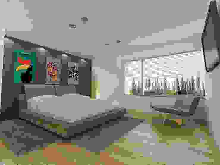 Chazarreta-Tohus-Almendra Moderne slaapkamers