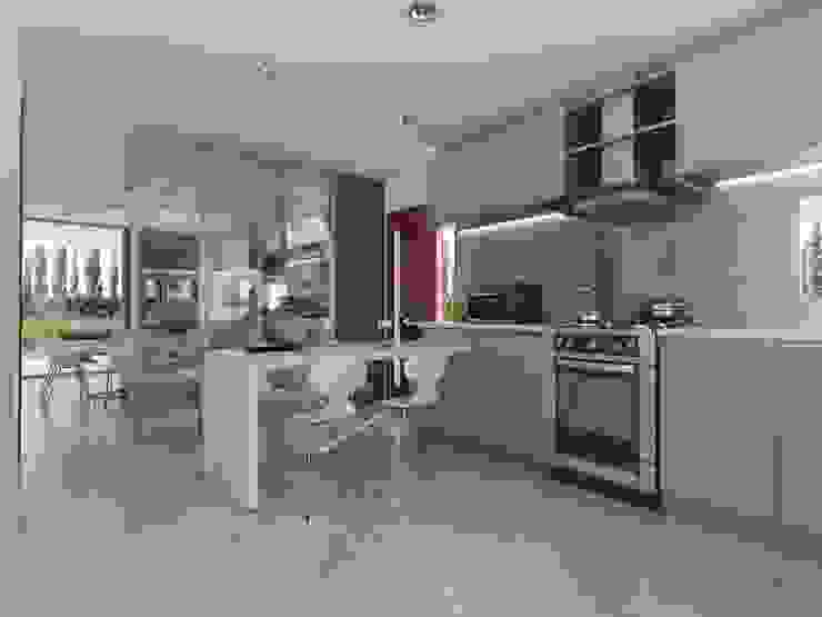 Chazarreta-Tohus-Almendra Moderne keukens