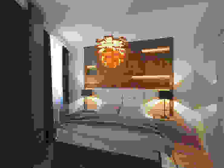 Квартира в ЖК "Дирижабль", AFTER SPACE AFTER SPACE Спальня в стиле минимализм