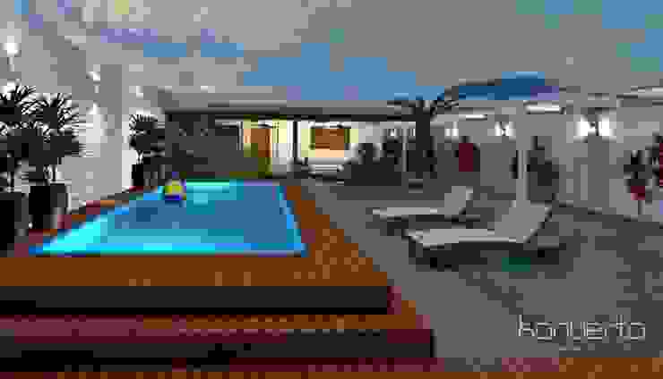 Espaco Gourmet Piscina E Fachada Residencia Rj Homify