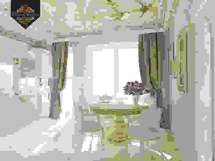 Золотая классика / трехкомнатная квартира в Казани по ул. Муштари, Decor&Design Decor&Design Кухня в классическом стиле