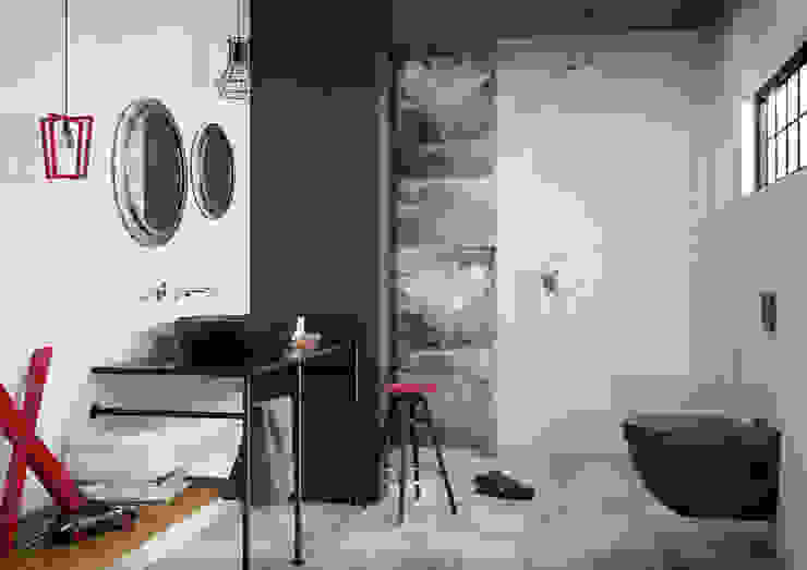 Ceramika Paradyż Eclectic style bathroom