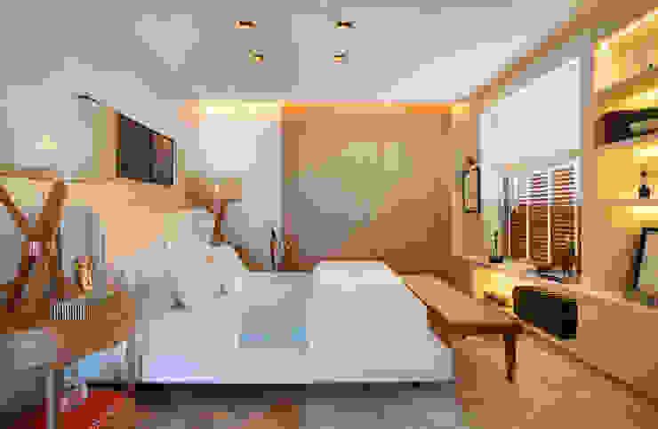 SUÍTE DO EXECUTIVO CASA COR 2013 BC Arquitetos Quartos modernos