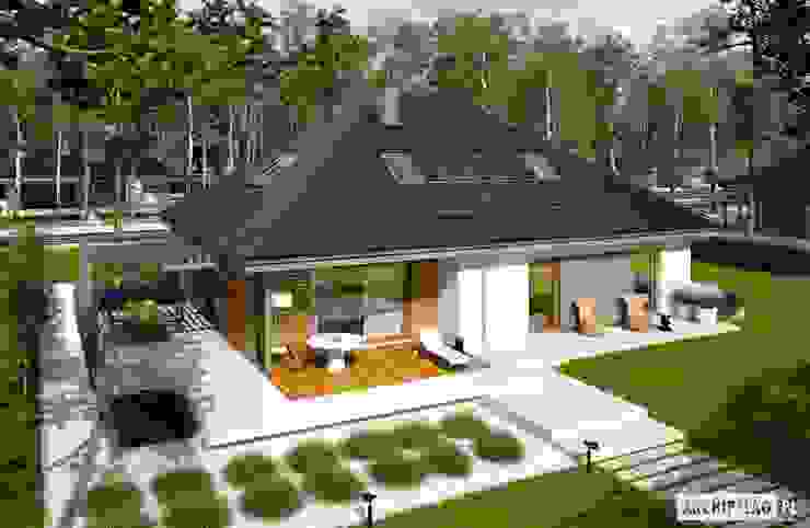 Projekt domu Astrid II G2, Pracownia Projektowa ARCHIPELAG Pracownia Projektowa ARCHIPELAG Moderne Häuser