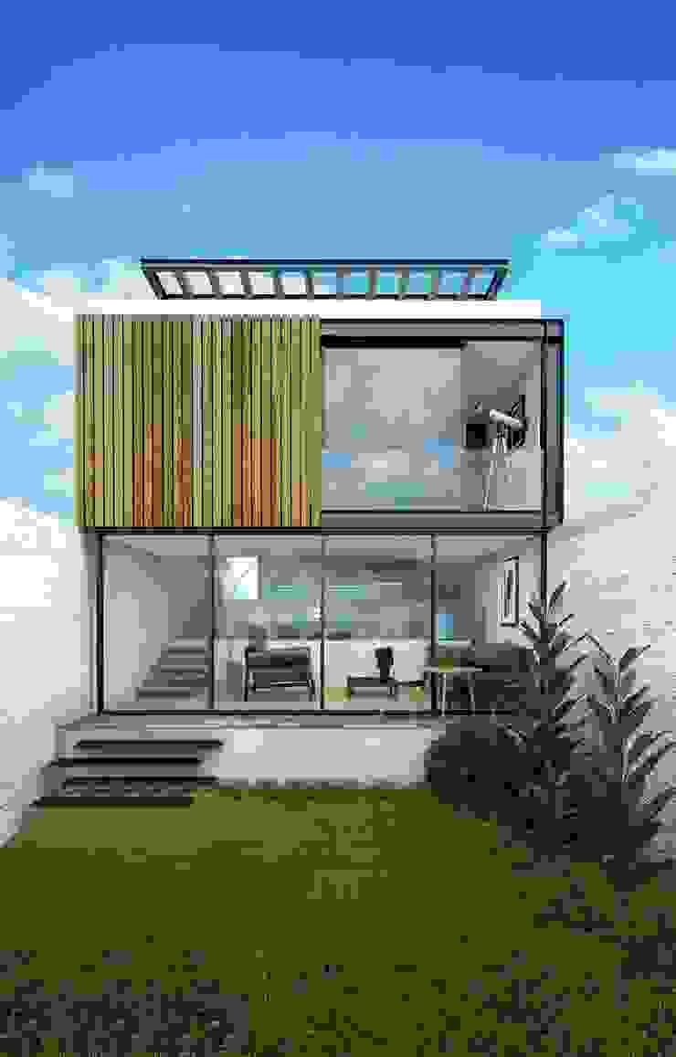 Casa Tepetate, Taller Habitat Arquitectos Taller Habitat Arquitectos Modern houses