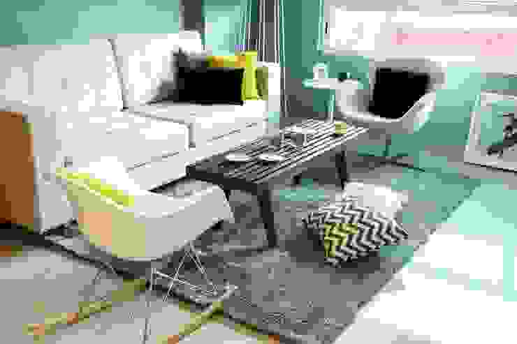 Diseño de Interiores NEST, NEST NEST Eclectische woonkamers Sofa's & fauteuils