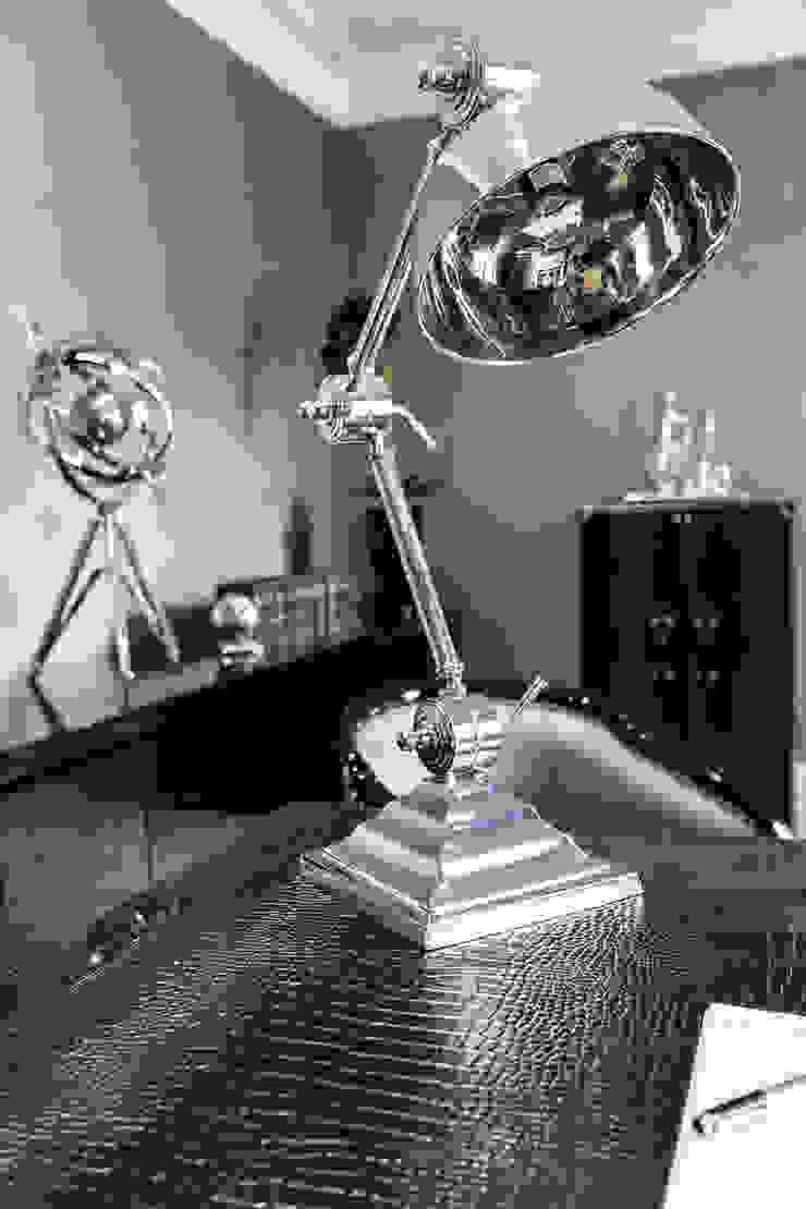 Study with Desk Lamp Luke Cartledge Photography Classic style study/office