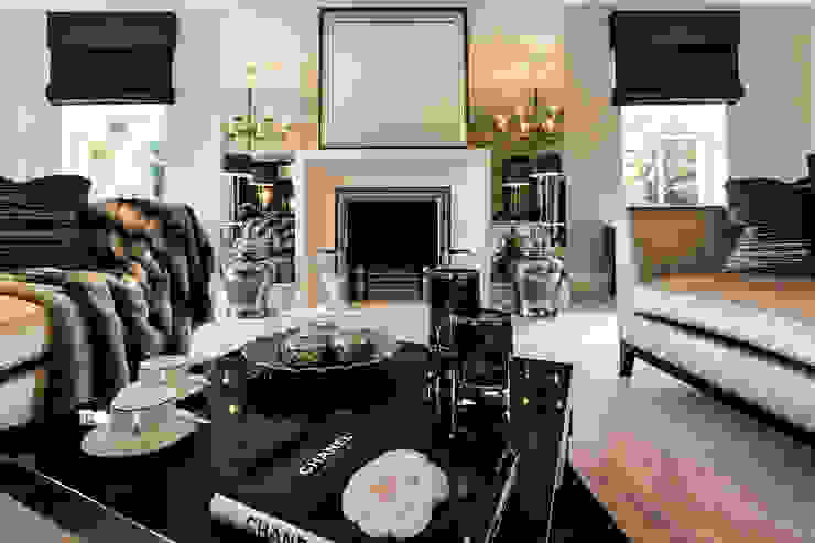 Living Room with Fireplace Luke Cartledge Photography Living room