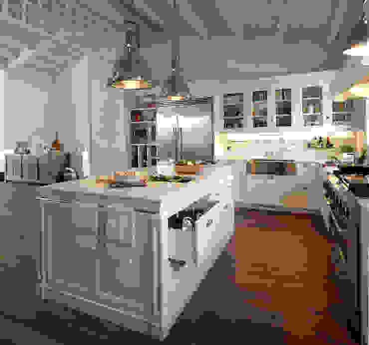 Cocina de estilo americano , DEULONDER arquitectura domestica DEULONDER arquitectura domestica Modern kitchen