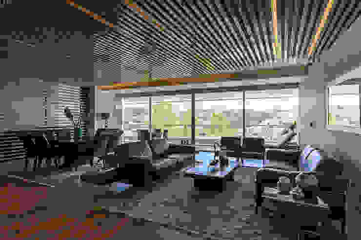 Salas de estar modernas por HO arquitectura de interiores Moderno