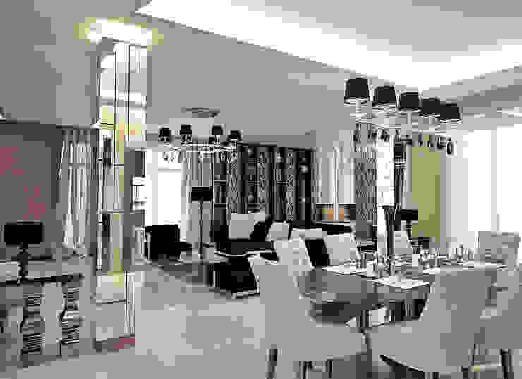 Grand Villa Shtantke Interior Design Klasyczna jadalnia