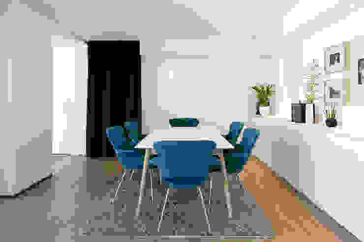 Anbau mit Aussenanlage, K3- Planungsstudio K3- Planungsstudio Modern Dining Room
