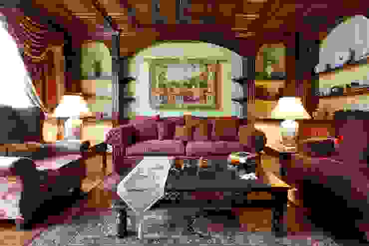 Salas de estar rústicas por RRdesign Rústico