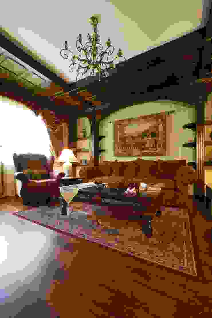 Salas de estar rústicas por RRdesign Rústico