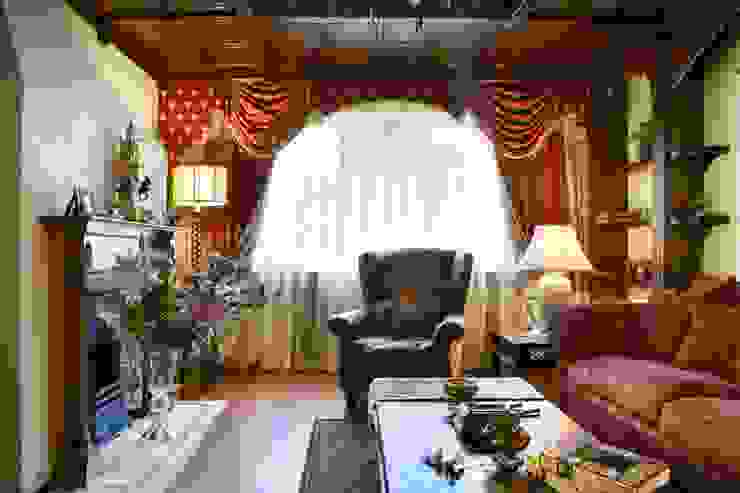 Salas de estar rústicas por RRdesign Rústico