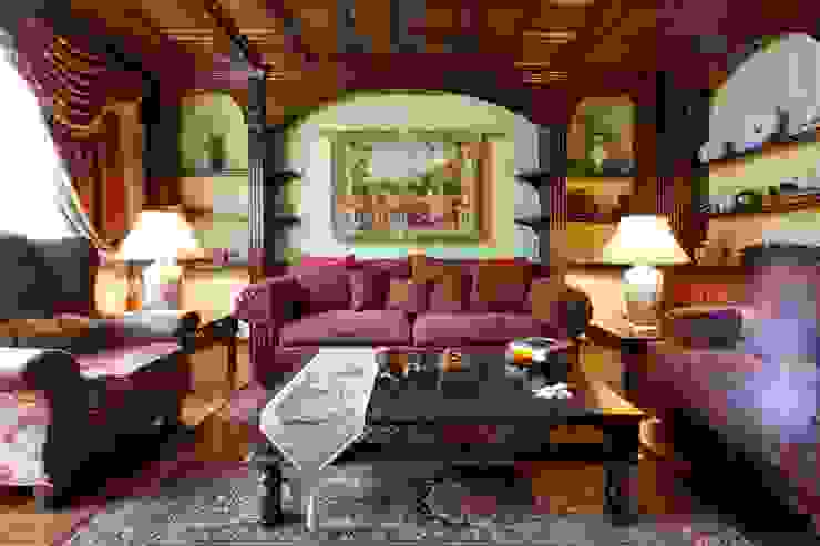 Salas de estar rústicas por RRdesign Rústico