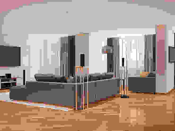 Salas de estar modernas por Tatiana Zaitseva Design Studio Moderno