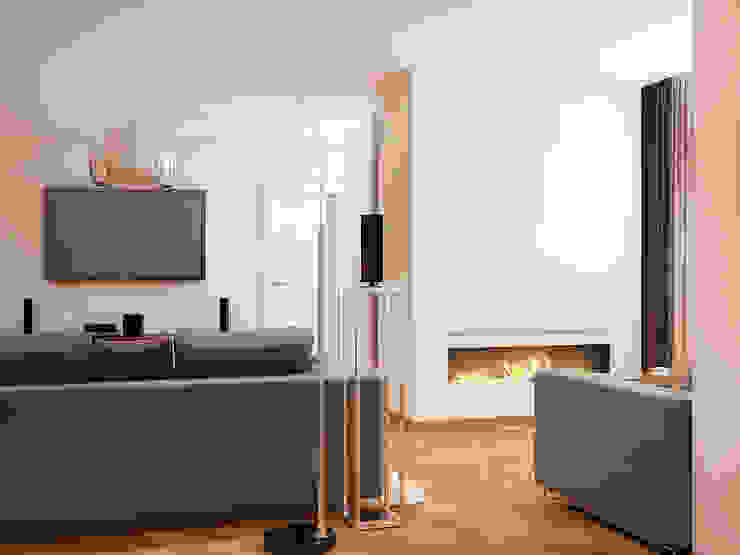 Salas de estar modernas por Tatiana Zaitseva Design Studio Moderno