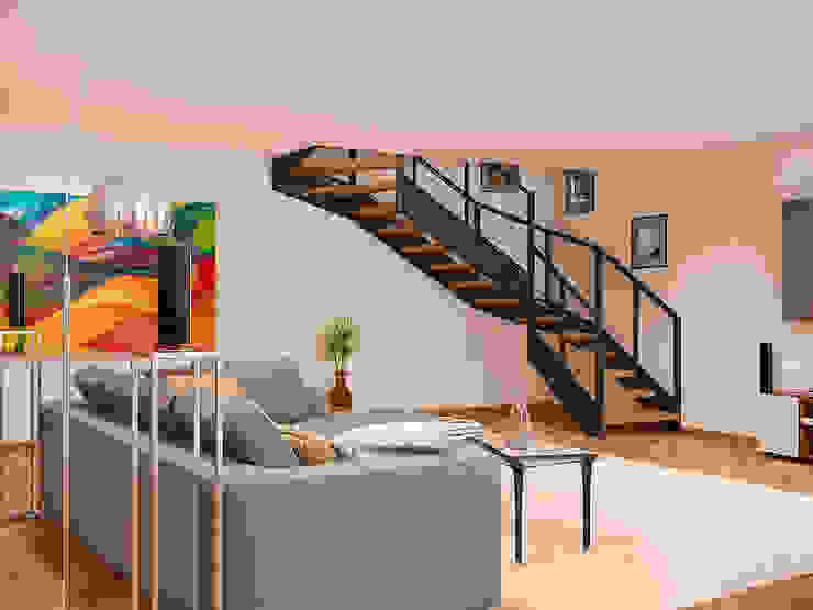 Salas de estar modernas por Tatiana Zaitseva Design Studio Moderno