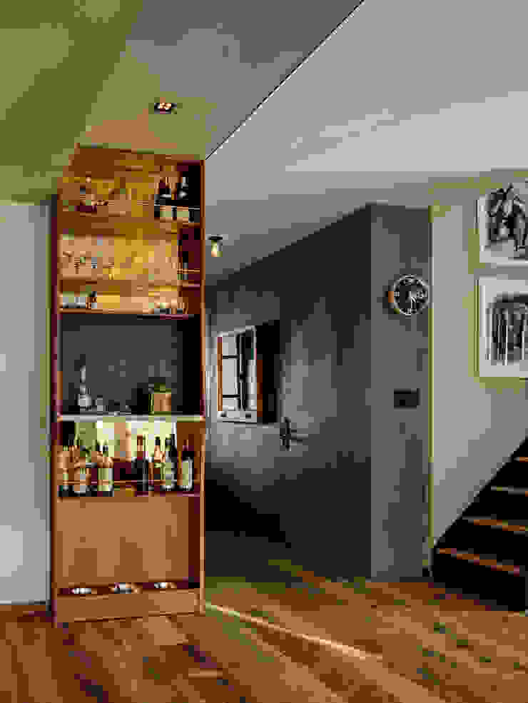 homify Modern Corridor, Hallway and Staircase