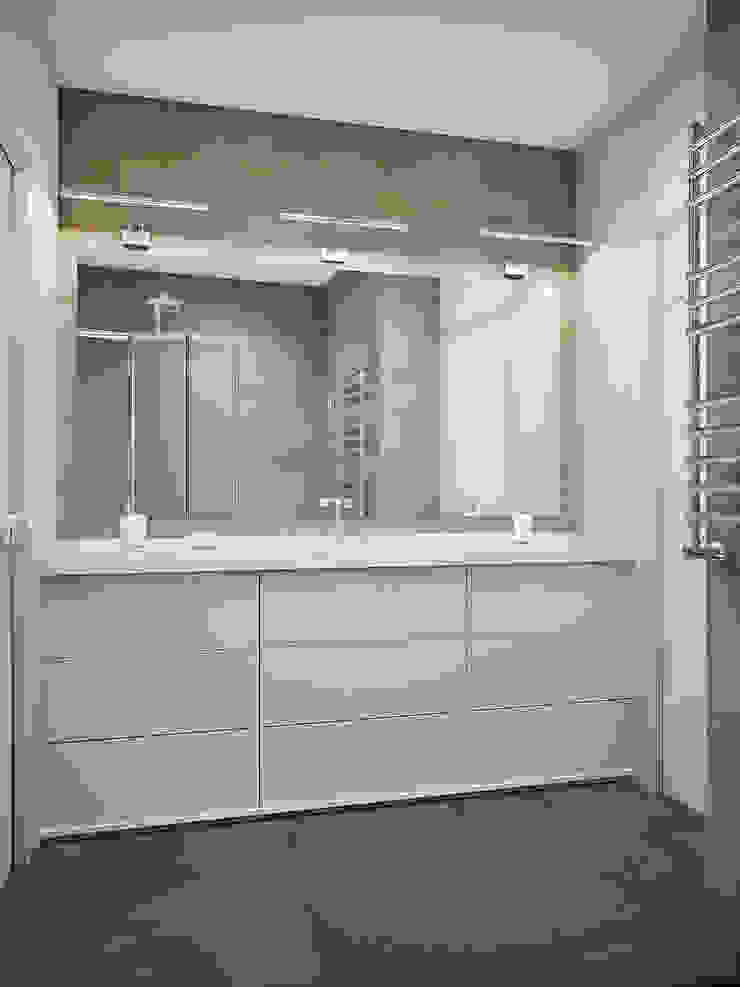 Casas de banho modernas por Tatiana Zaitseva Design Studio Moderno